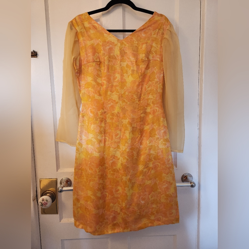 🌟60's Yellow Dress🌟